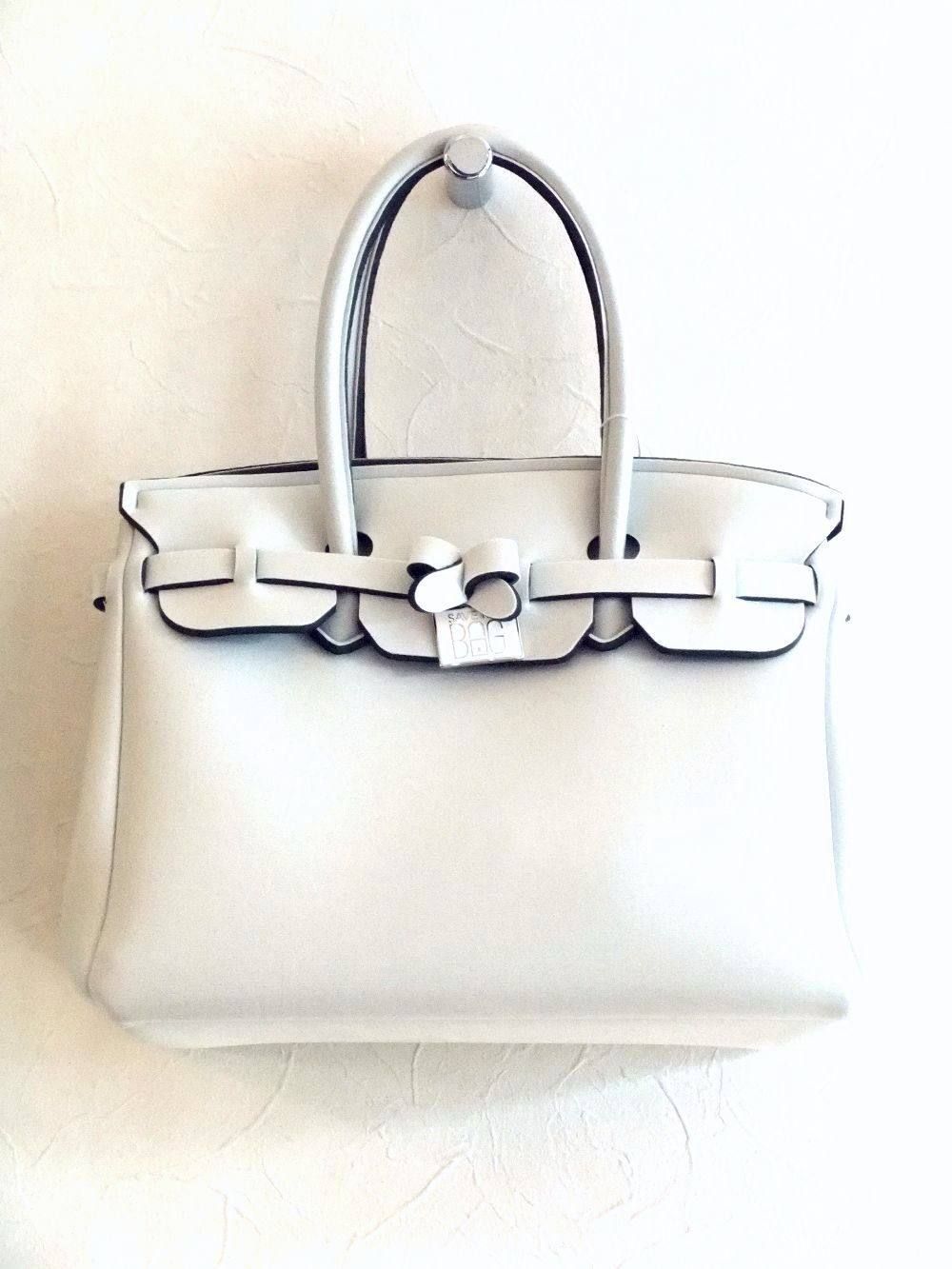 BAG ICON METALLICS / LYCRA(AVORIO)