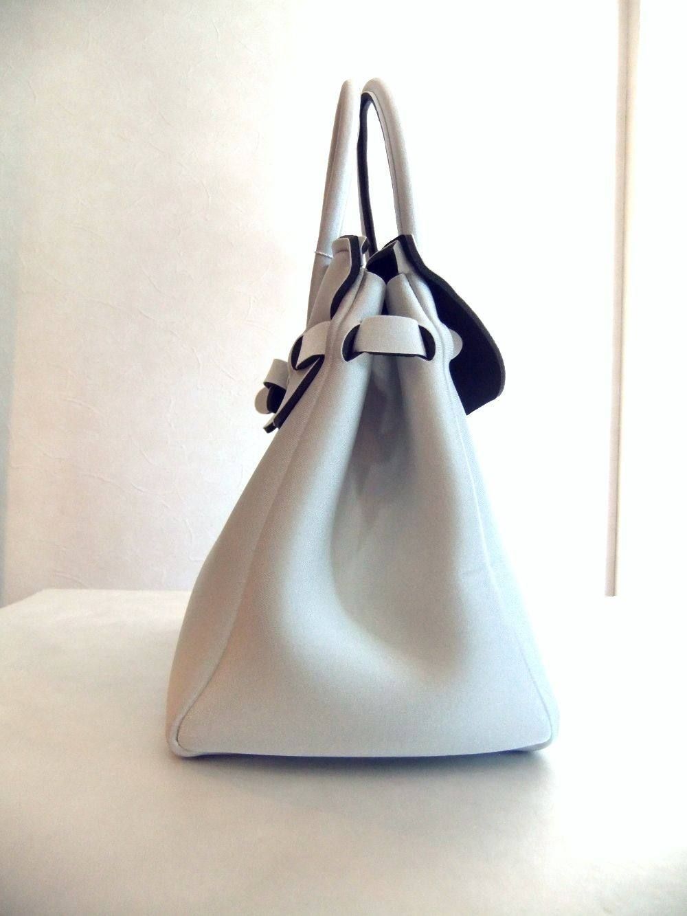 BAG ICON METALLICS / LYCRA(AVORIO)