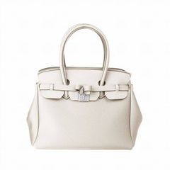 BAG ICON METALLICS / LYCRA(AVORIO)