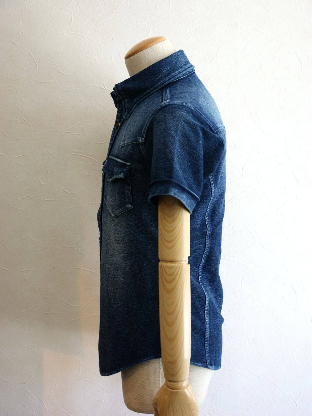 JERSEY DENIM WESTERN S/S