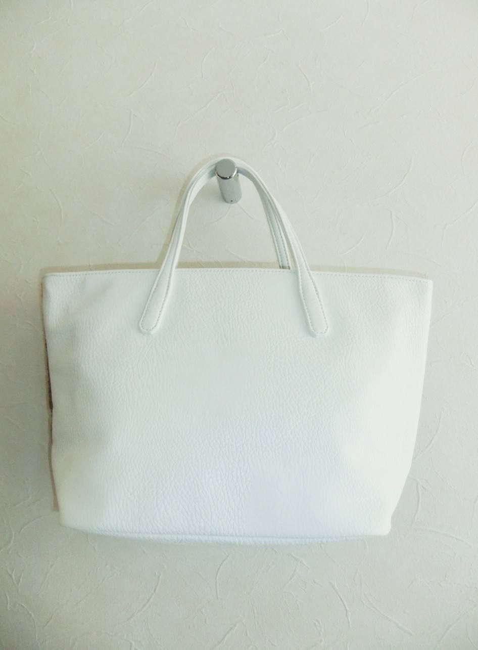 muta MARINE PILE PU LEATHER TOTO BAG