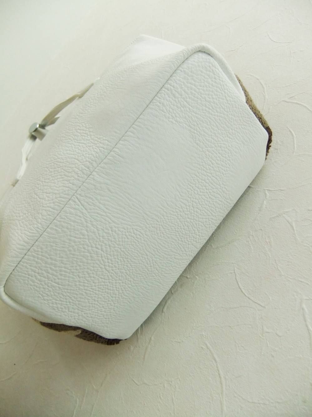 muta MARINE PILE PU LEATHER TOTO BAG