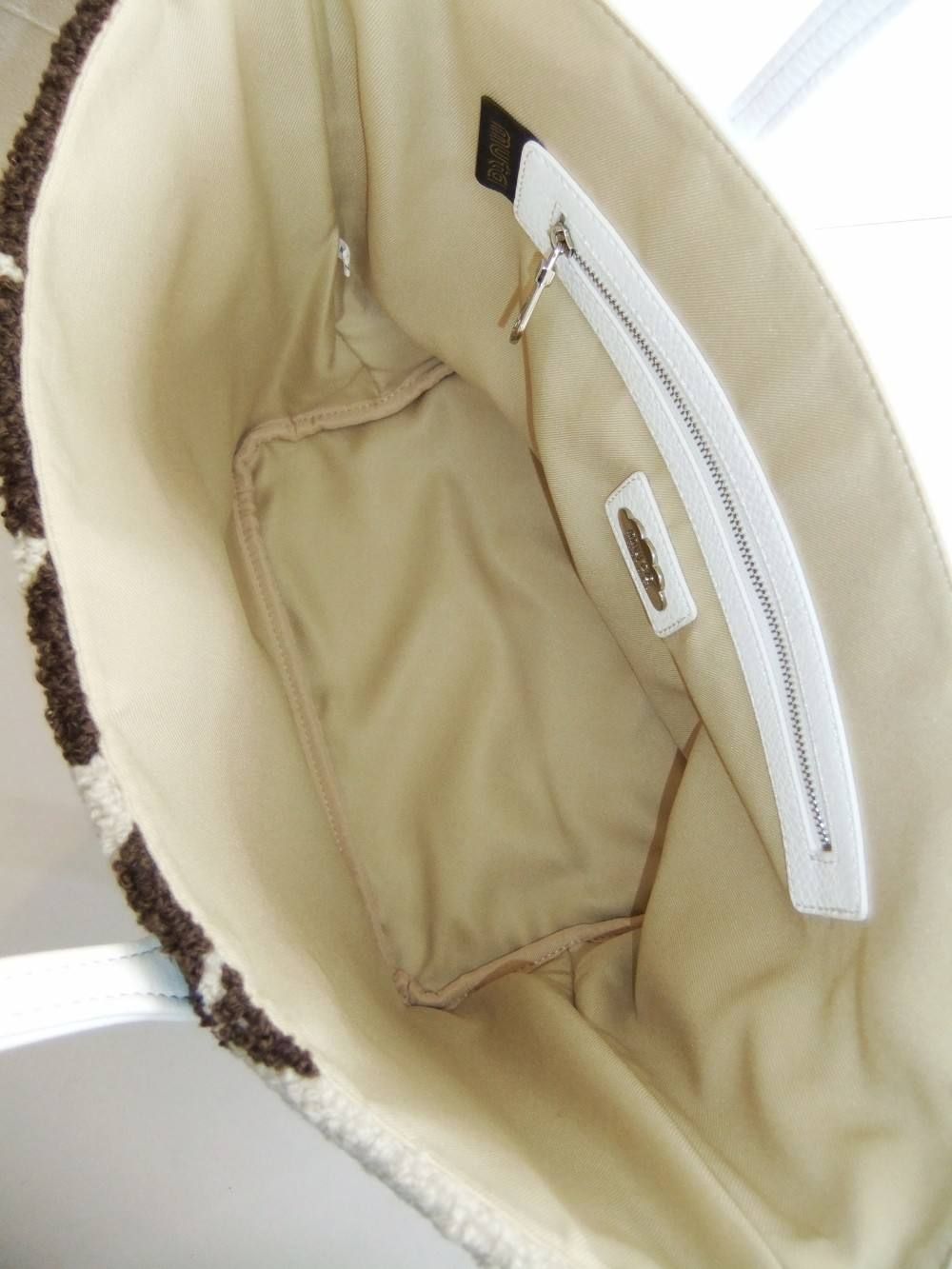 muta MARINE PILE PU LEATHER TOTO BAG