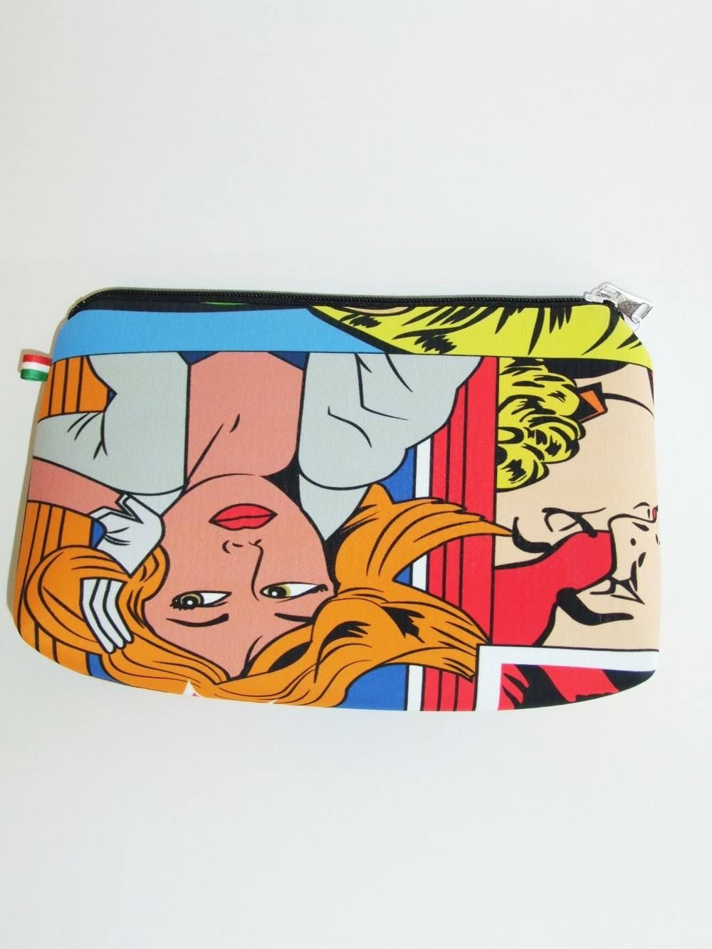 LARGE POUCH RIBBON CARTOON
