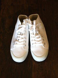 CANVAS ミッドカットスニーカーB2(WH)