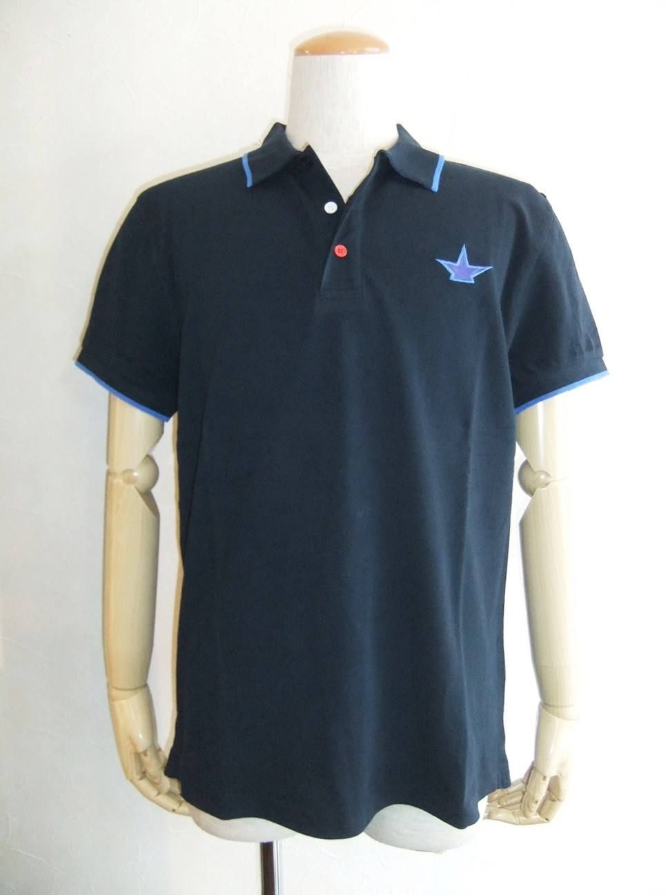 SHORT SLEEVE POLO T-SHIRT (NAVY 02)