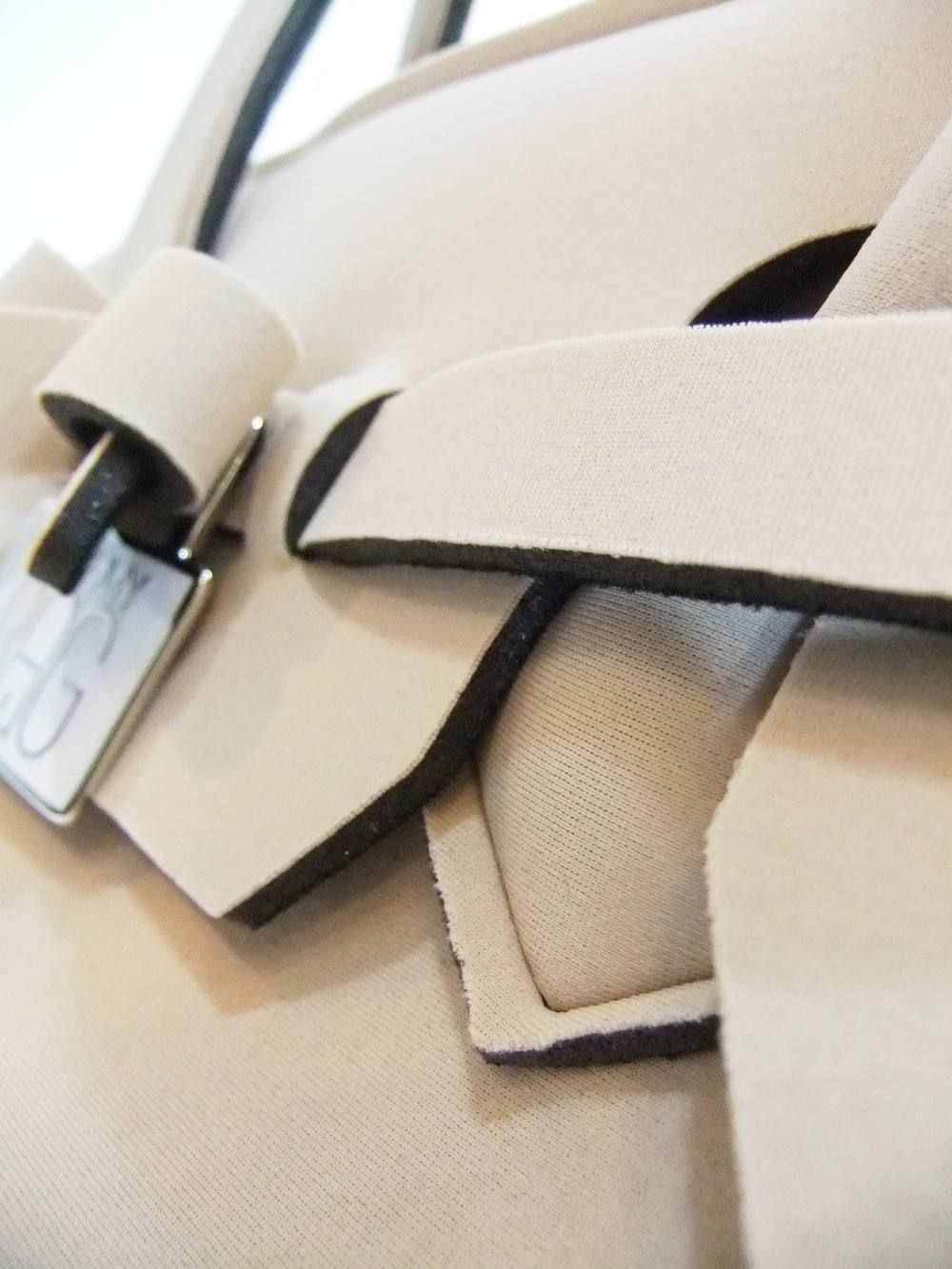 BAG ICON// LYCRA (NUDE)