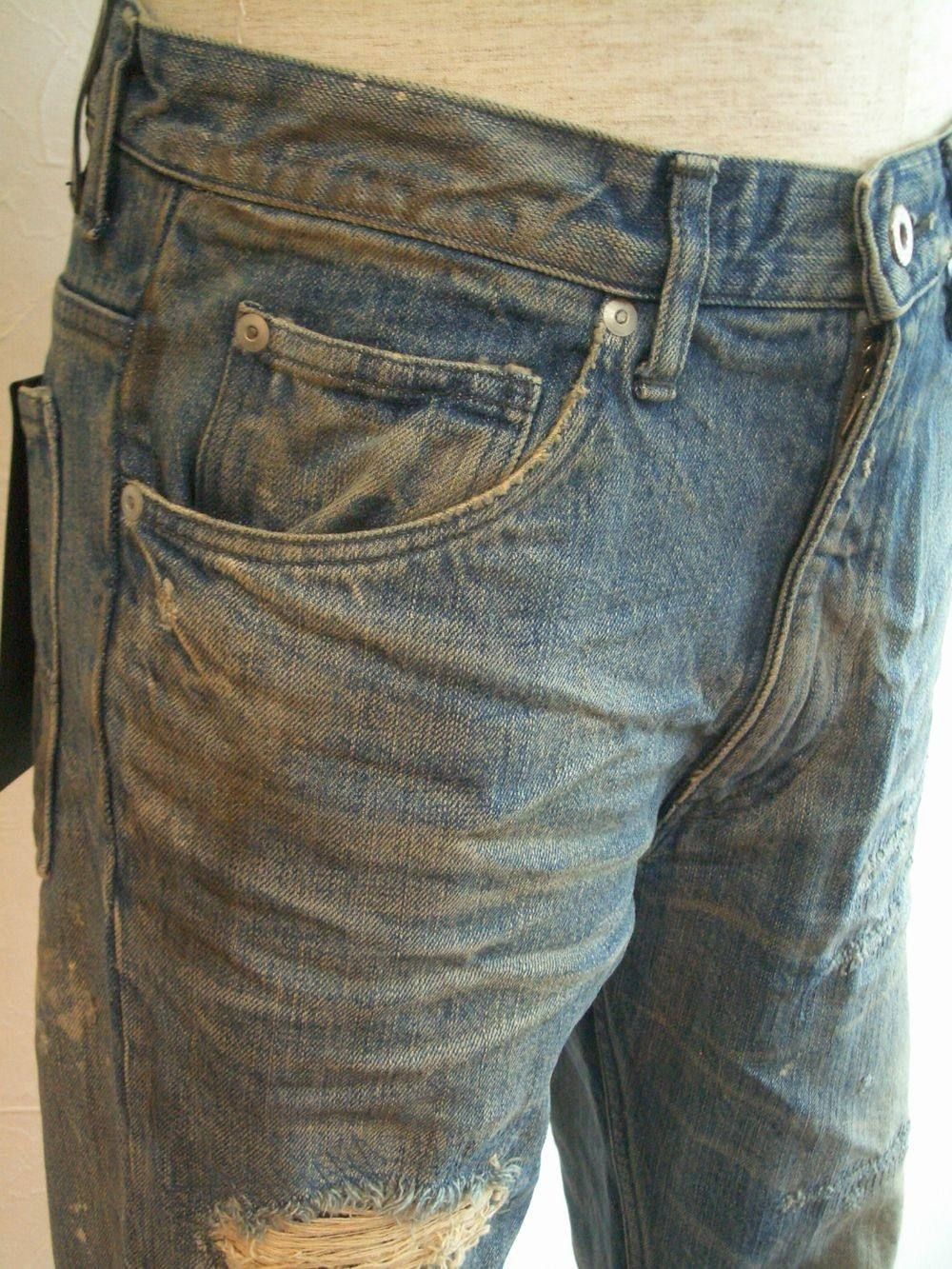 ISAMU KATAYAMA BACKLASH - Barker Denim Pants デニムパンツ カーフ