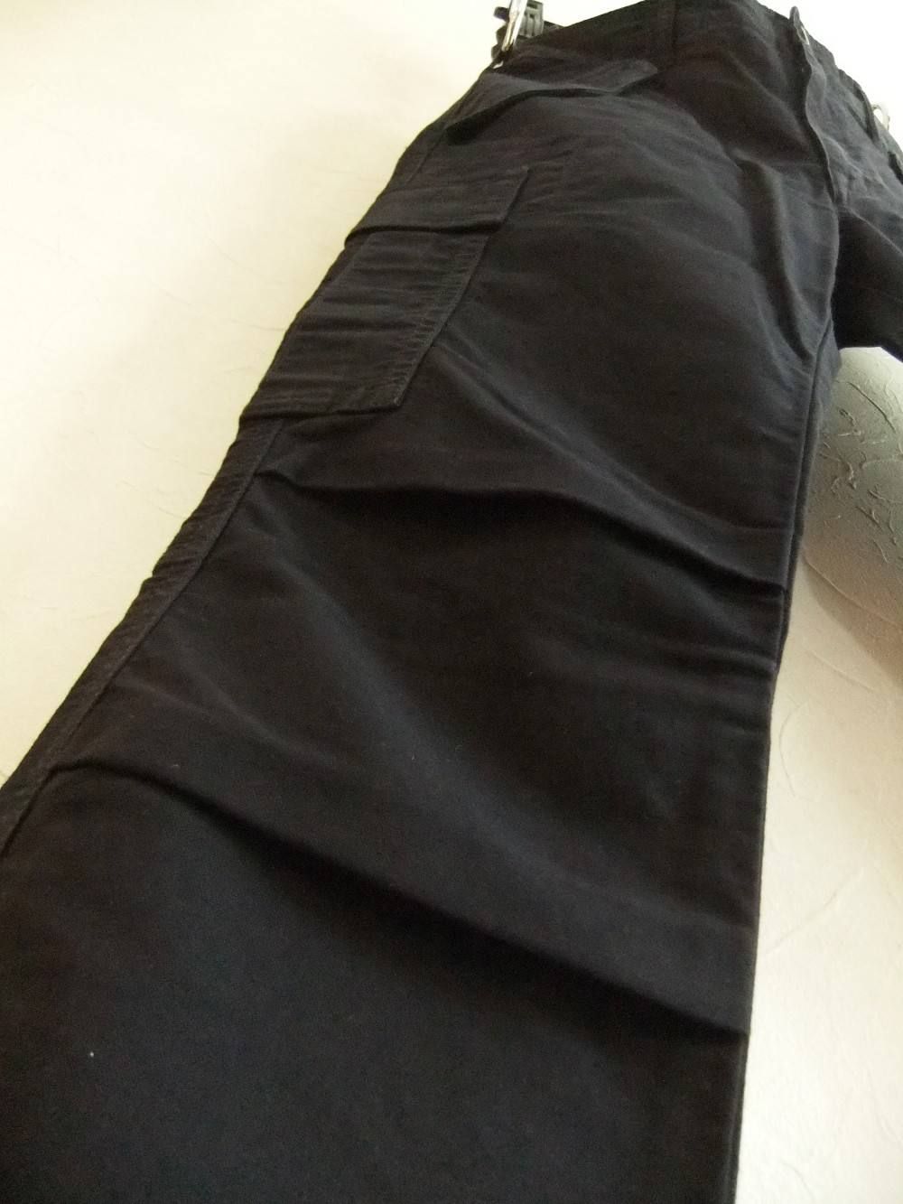 BIAS NARROW ARMY PANTS
