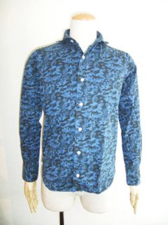 SIMONE P COTTON CAMO SHIRT(カモフラ シャツ)
