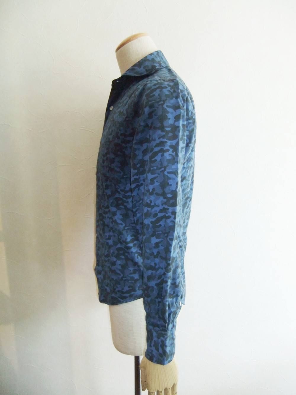 SIMONE P COTTON CAMO SHIRT(カモフラ シャツ)