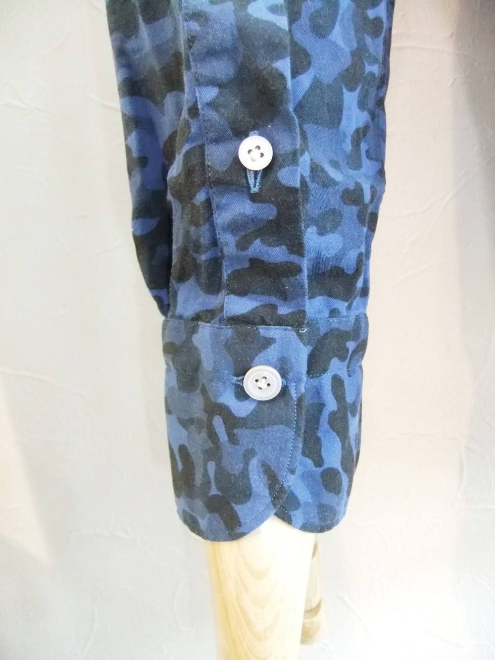 SIMONE P COTTON CAMO SHIRT(カモフラ シャツ)