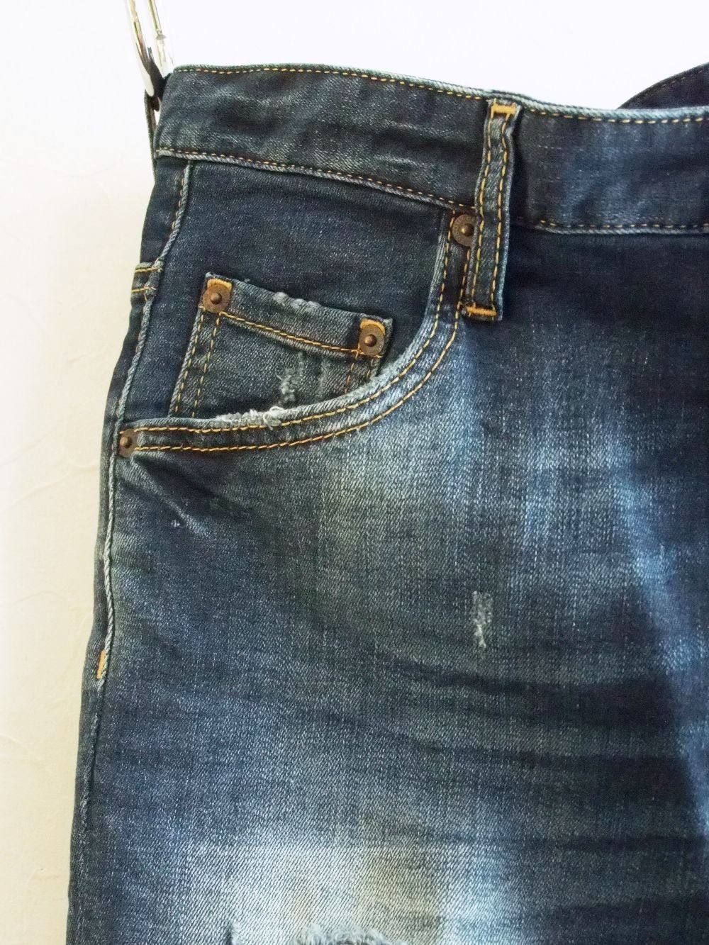 ACQUA BUBBLE WASH SKATER JEAN