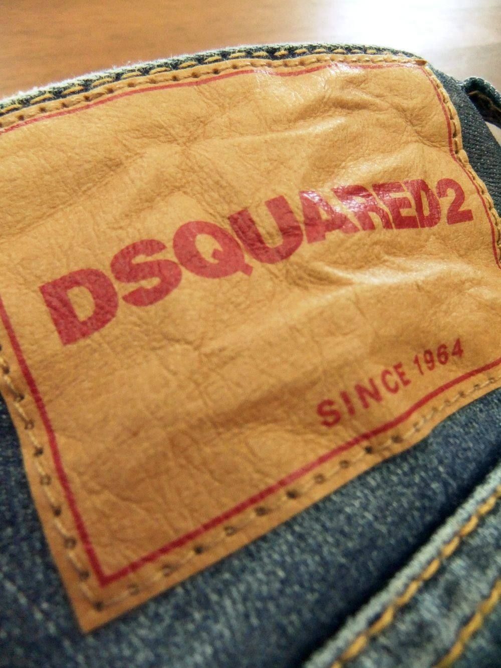 SLIM JEAN  DSQUARED2 (ディースクエアード)デニム コーティング ウォッシュ スリム ジーンズ
