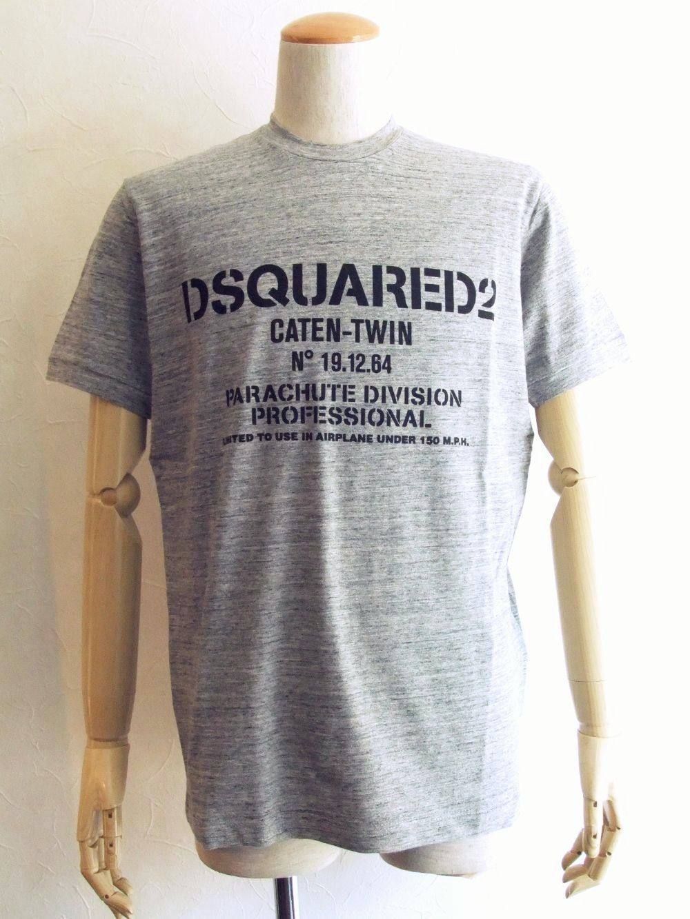 DSQUARED 2 (ディースクエアード) ロゴ プリント Tシャツ - S
