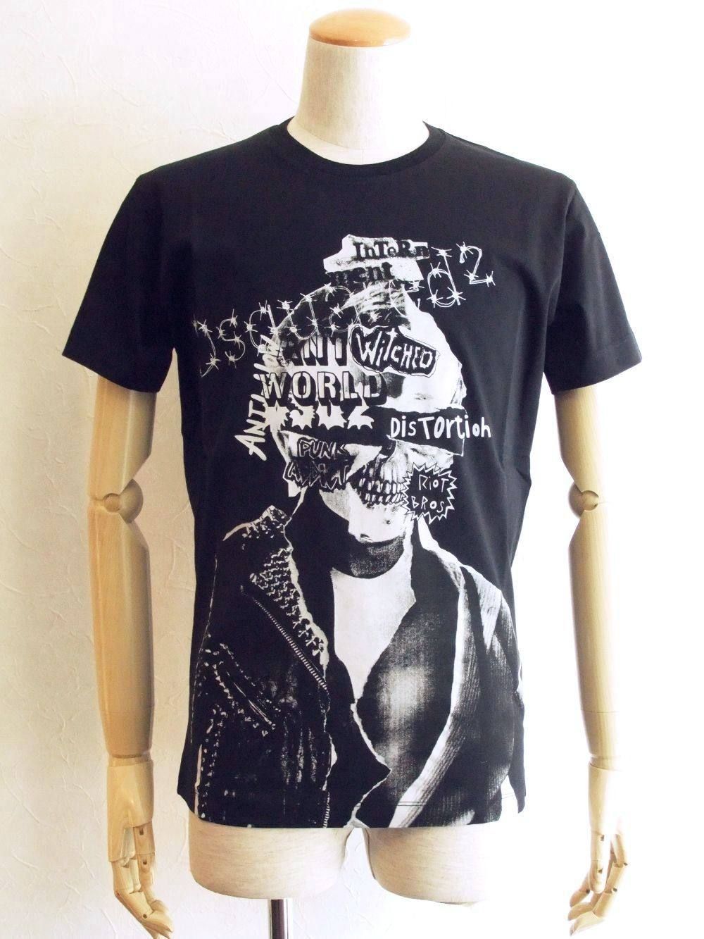 DSQUARED2 (ディースクエアード) パンク プリント Tシャツ