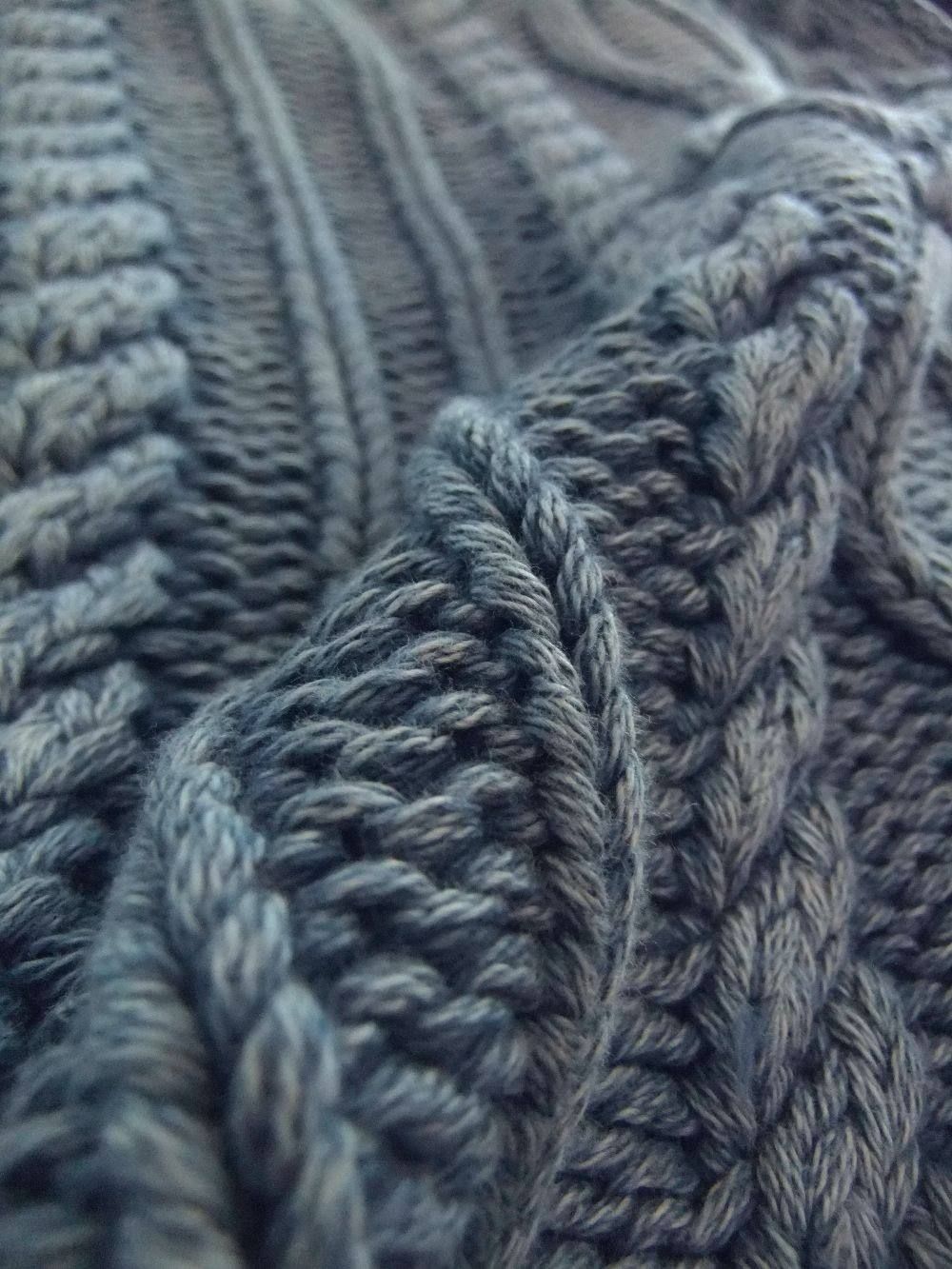 SAND BLAST SHAWL CARDIGAN
