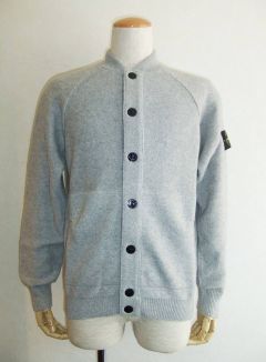 STONE ISLAND (ストーン アイランド) MA-1タイプ ニット ブルゾン