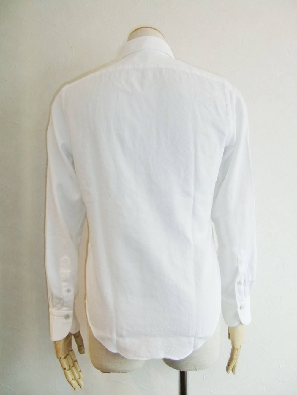 SIMONE COTTON WIDE COLLAR SHIRT