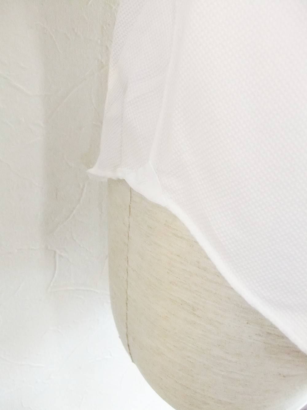 SIMONE COTTON WIDE COLLAR SHIRT