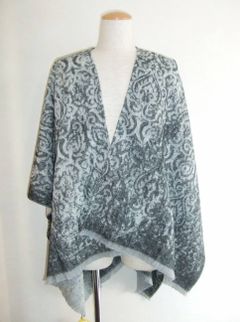 giannetto portofino (ジャンネット ポルトフィーノ) ジャカード ストール (GRAY)