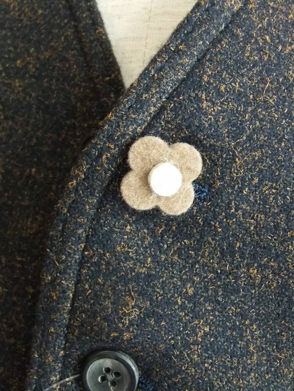 5B WOOL VEST 77017-R45205/808