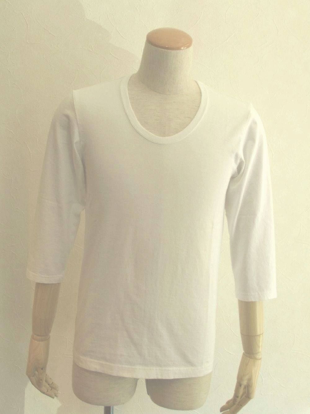 SERIBU U NECK 3/4 SPJ02 (WHITE)