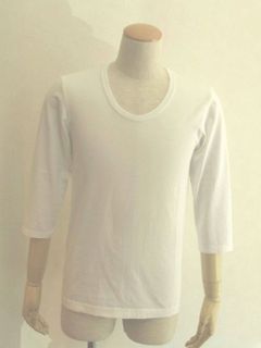 SERIBU U NECK 3/4 SPJ02 (WHITE)