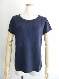 オーパル加工ワンポイントプリントTシャツ