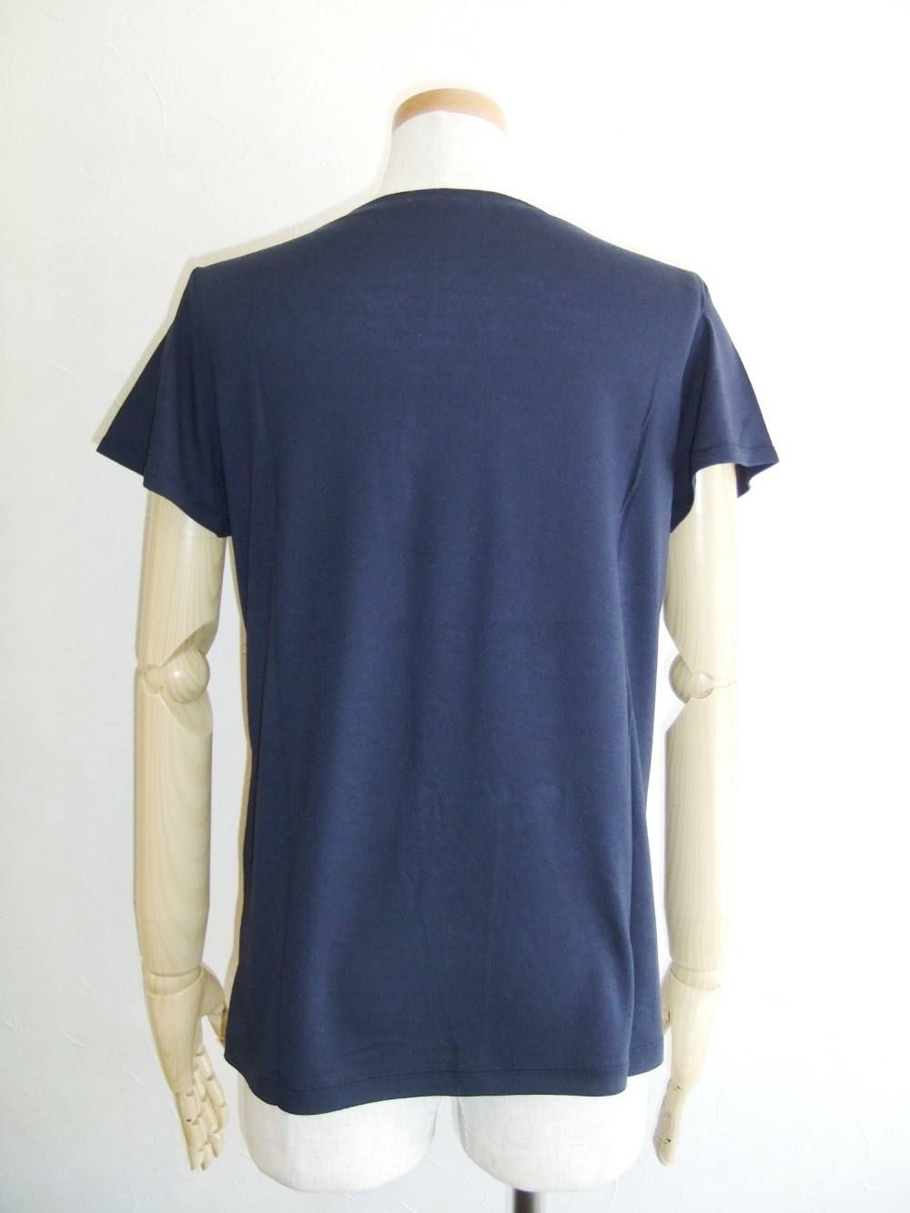 オーパル加工ワンポイントプリントTシャツ
