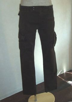 PANTS P030U 10001A (DARK BROWN)