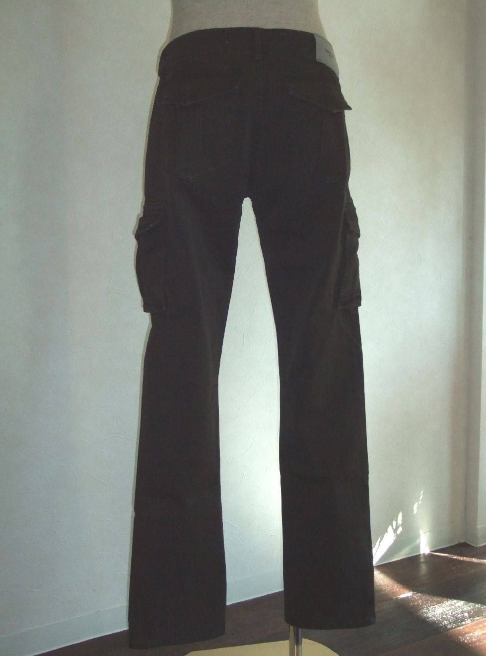 PANTS P030U 10001A (DARK BROWN)