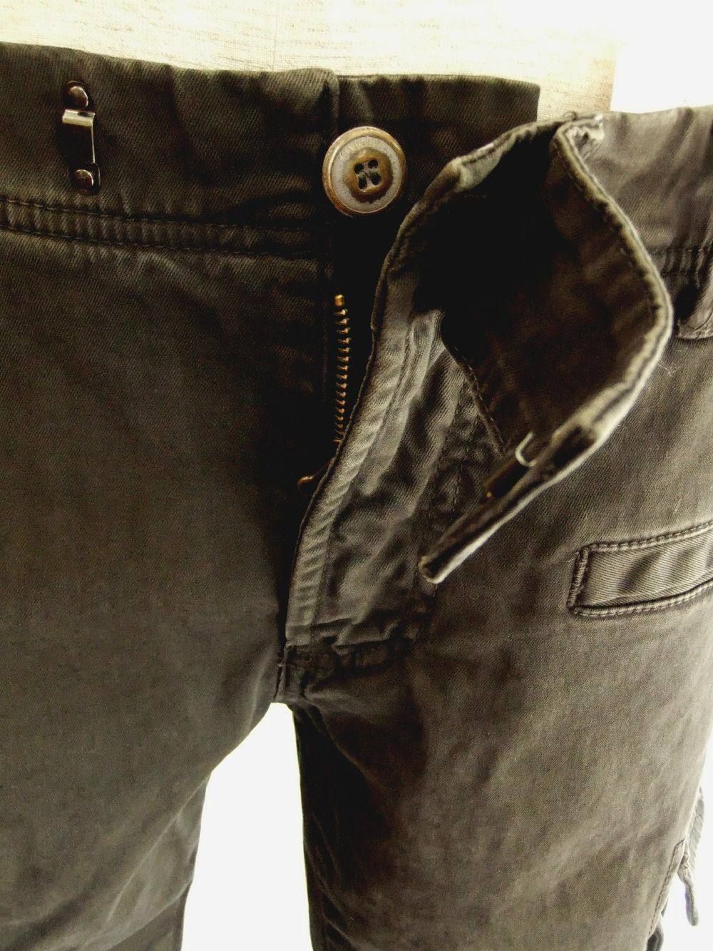 PANTS P030U 10001A (DARK BROWN)
