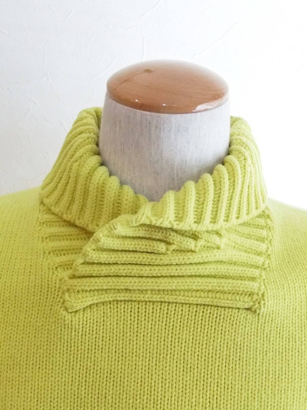 ショールカラー V/N RIB KNIT 586A2
