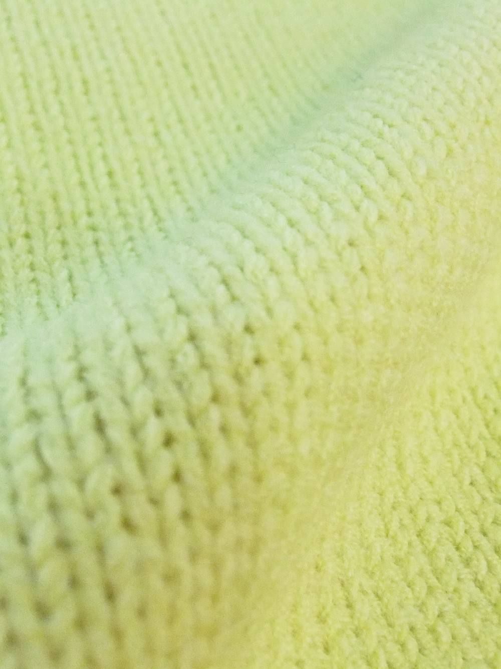 ショールカラー V/N RIB KNIT 586A2