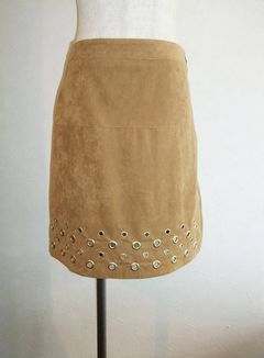 フェイクスウェードハトメ穴タイトSK