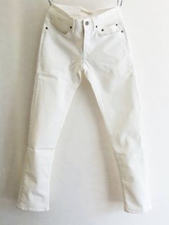 WHITE DENIM PANT