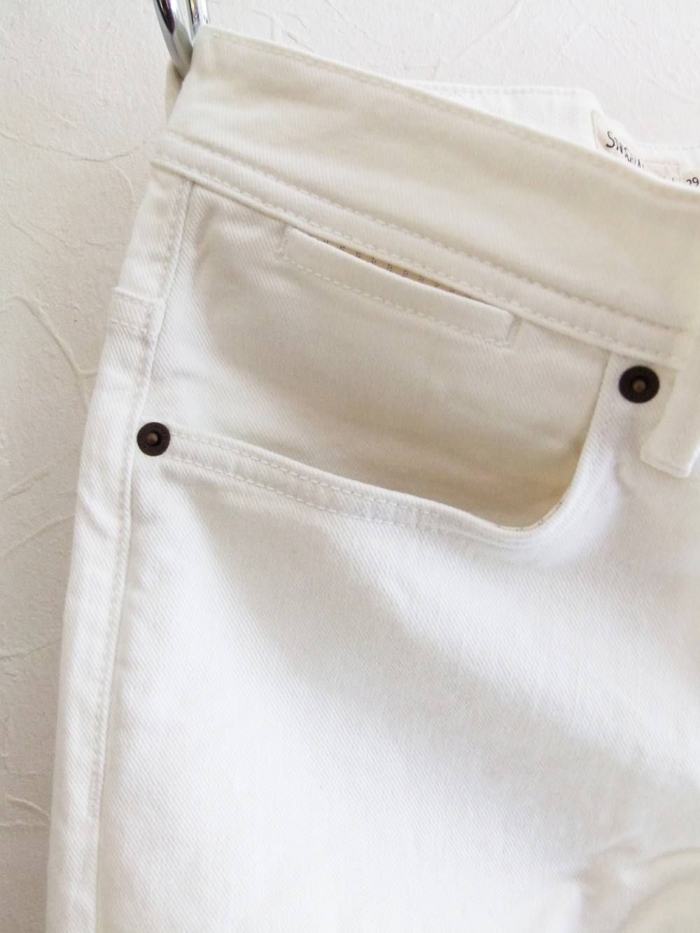 SIVIGLIA ホワイトデニム33 SIVIGLIA - WHITE DENIM PANT | 4.444glad