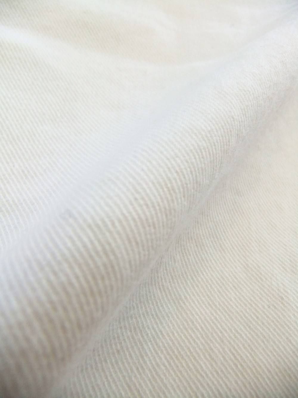 WHITE DENIM PANT