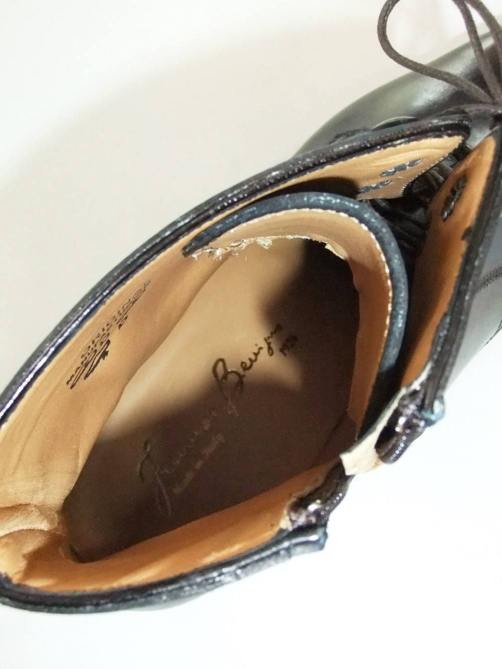 KENT  プレーントゥ レースアップZIP