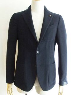 LARDINI (ラルディーニ) 3B ウール カシミア ジャケット