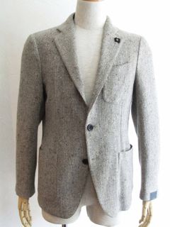 3B HERRINGBONE JACKET 32904Q-C43507/9542