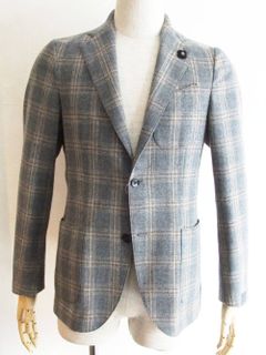 3B TWEED CHECK JACKET 32904Q-C43508/1