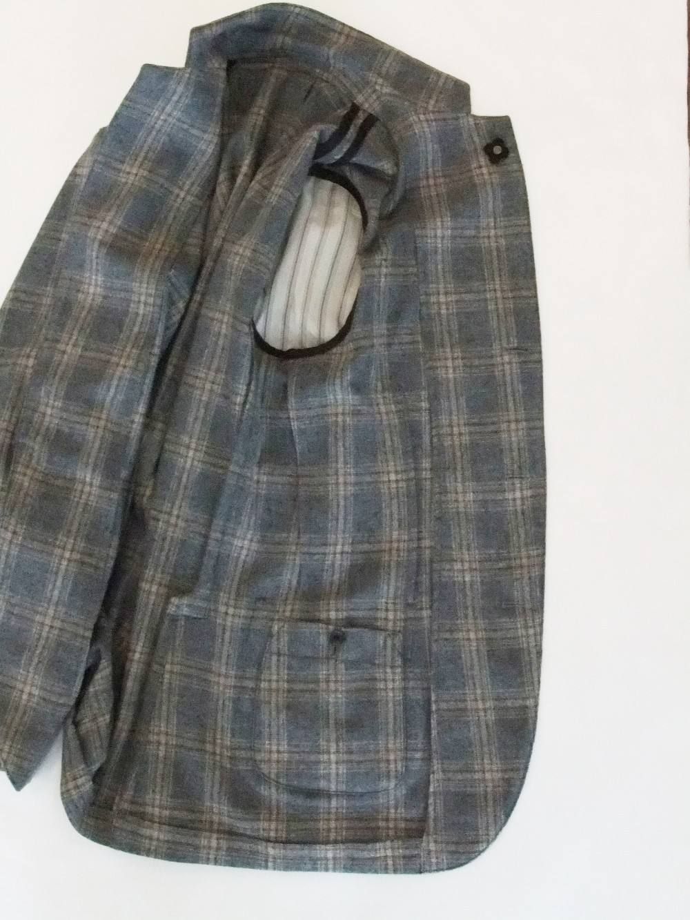 3B TWEED CHECK JACKET 32904Q-C43508/1