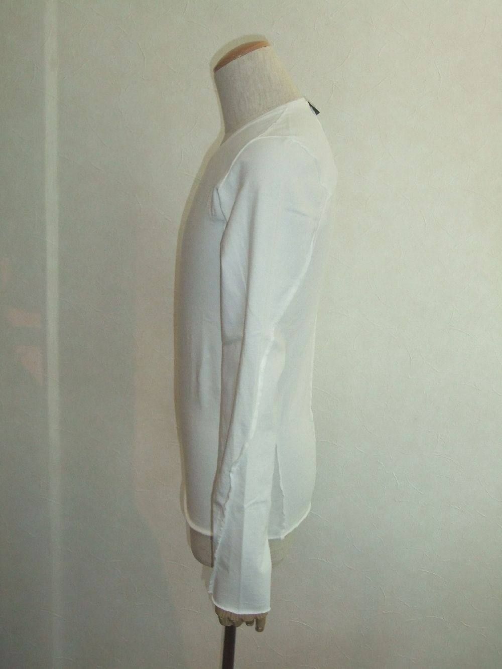Cut Tuck Crew L/S (White) 7796 lj30