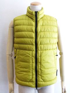 STONE ISLAND (ストーンアイランド) ダウンベスト イエロー