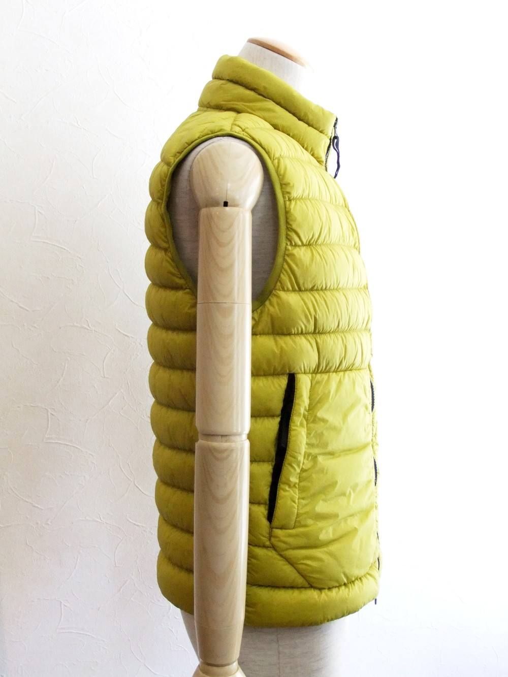 STONE ISLAND (ストーンアイランド) ダウンベスト イエロー