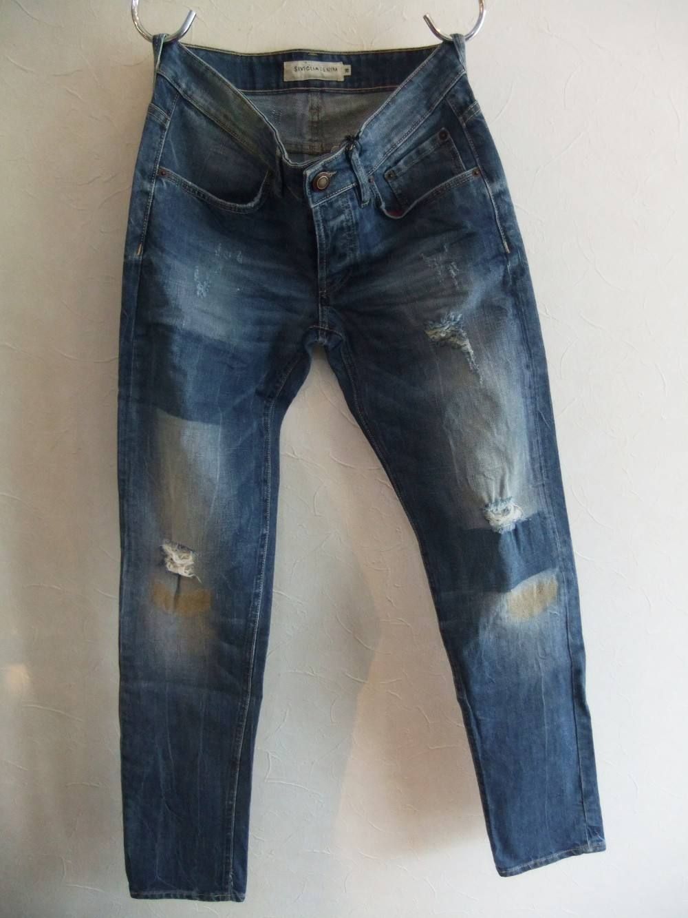 DAMAGE DENIM PANT