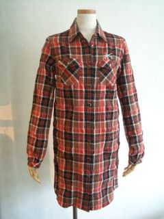 WOOL CHECK SHIRT