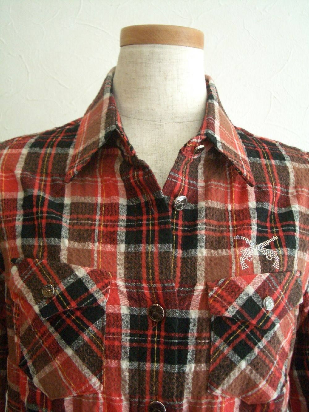 WOOL CHECK SHIRT